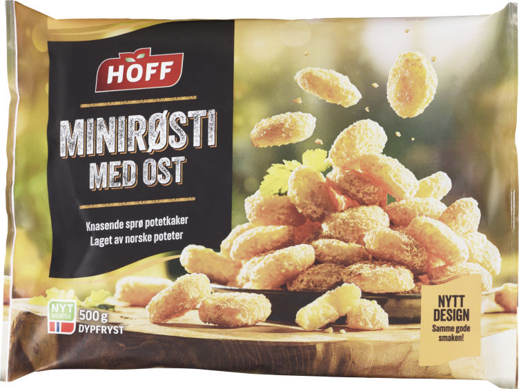 Mini Røsti Opphøgde 500g Hoff