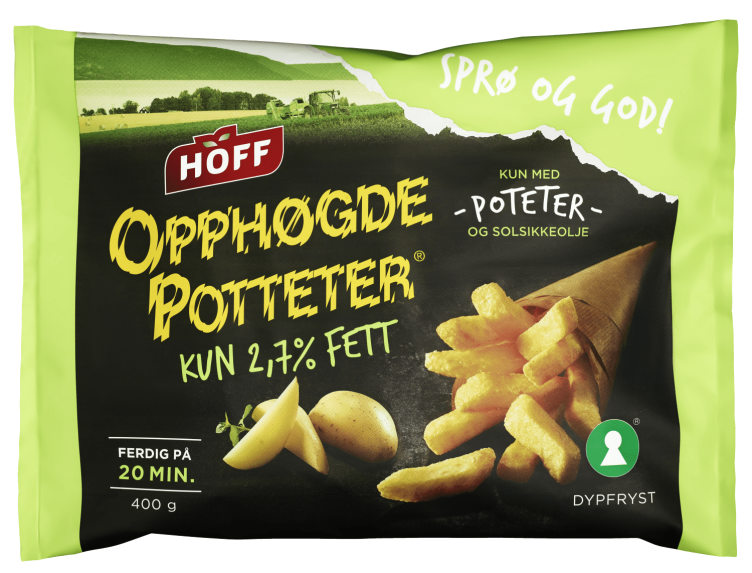 Opphøgde Potteter 2,7% Fett 400g Hoff