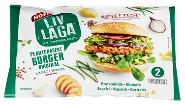 Hoff Liv Laga Vegetarburger Original 250g