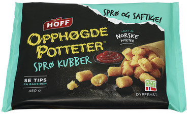 Hoff Opphøgde Potteter Sprø Kubber 450g