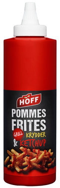 Hoff Pommes Frites Krydder og Ketchup 580g