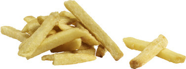 Hoff Coated Fries Glatt 10x10mm,1,8kg