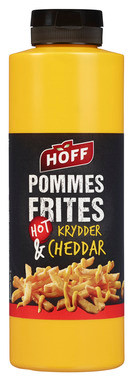 Hoff Pommes Frites Krydder og Cheddar 500g