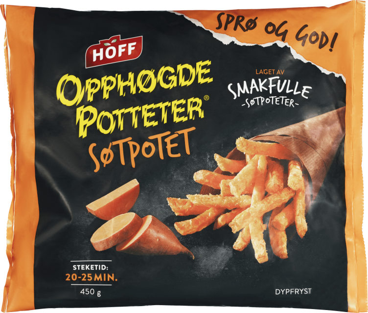 Søtpotet Opphøgde 450g Hoff