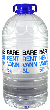 Bare Rent Vann 5l 2-pk
