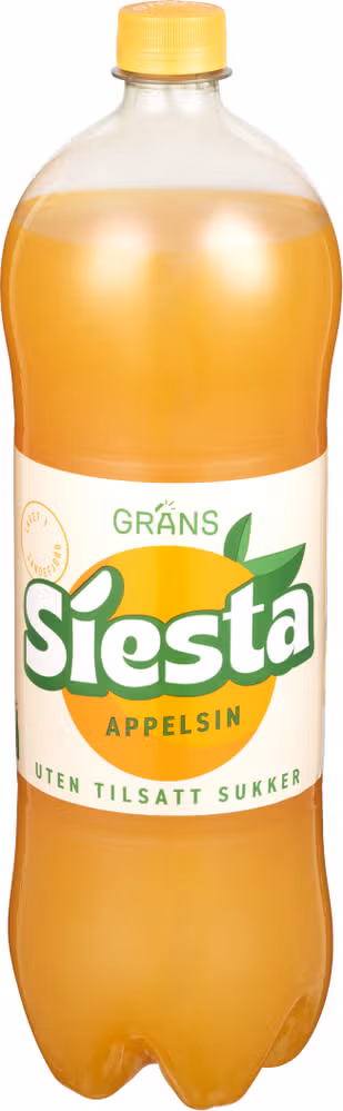 Siesta X Uten tilsatt sukker, 1,5 l