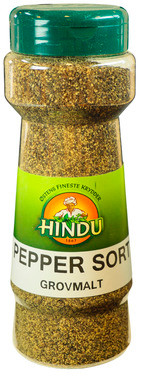 Pepper Sort Grovmalt Boks Hindu
