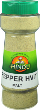 Pepper Hvit Malt Boks Hindu