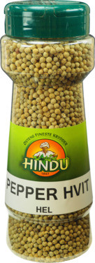 Pepper Hvit Hel Boks Hindu