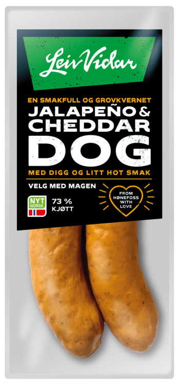 Jalapeno&Cheddar 220g Leiv Vidar