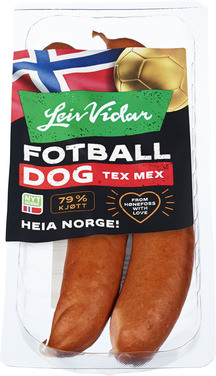 Leiv Vidar Fotball Dogs Texmex 220g