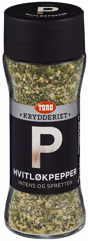 Hvitløkpepper Hel, 82 g