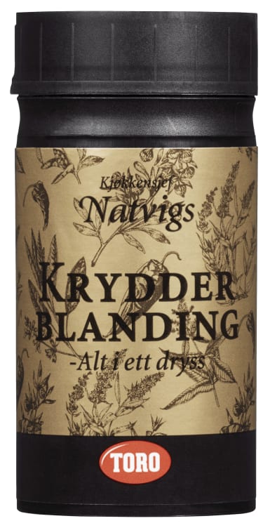 Krydderblanding 175g boks Natvigs