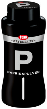 Paprika 400g Toro Krydder