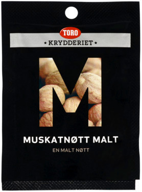 Muskatnøtt Malt 10g TORO