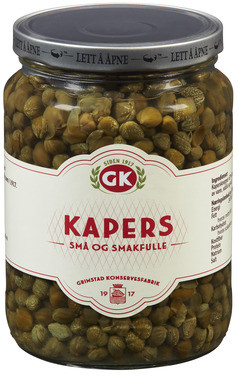 Kapers 700g Gk