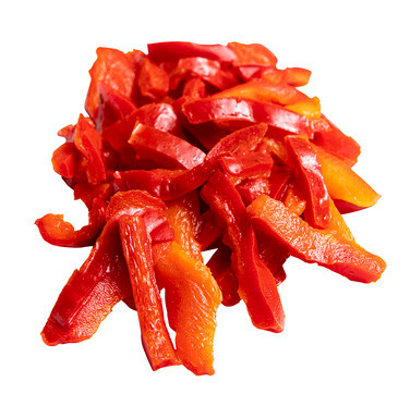 Paprika Rød Strimlet 2kg Findus
