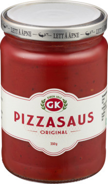 Pizzasaus 350g Gk