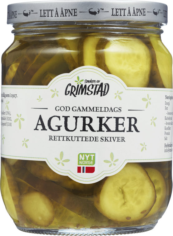 Agurker God Gammeldags 550g Grimstad