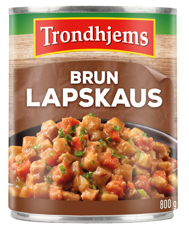 Lapskaus Brun 800g Trondhjems