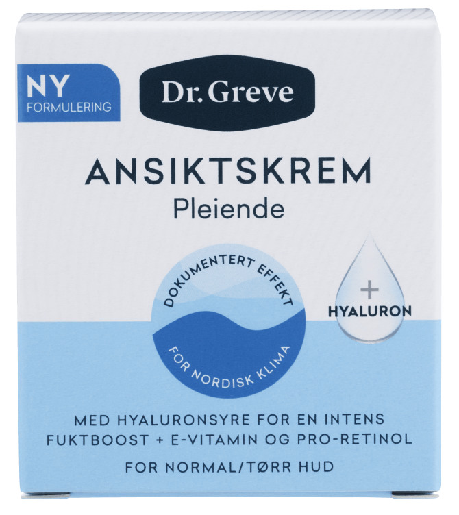 Dr.Greve Krem Ansikt Pleiende 50ml