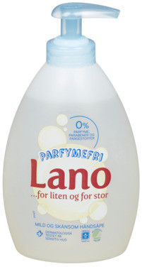 Lano Parfymefri Håndsåpe 300ml