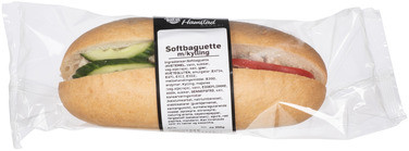 Softbaguette Kylling 220g Hamstad Bakeri