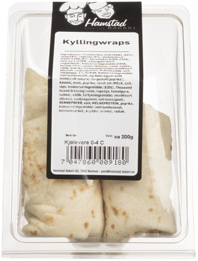 Wraps med Kylling 200g Hamstad