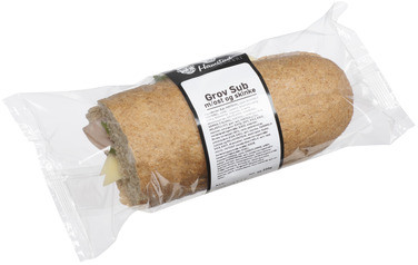 Grov Sub m/Ost Skinke 230g Hamstad