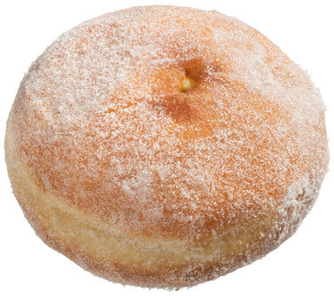 Berlinerbolle med Vanilje