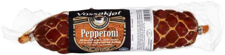 Pepperoni Snabb 300g Vossakjøt