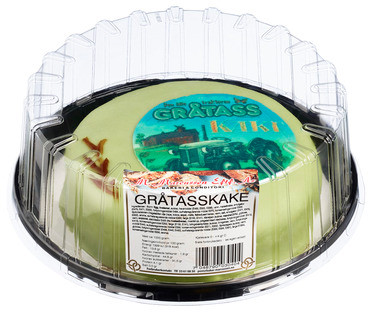 Gråtasskake Rund/mini Baker Marcussens