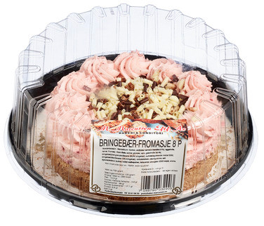 Bringebærkake 8 Personers Baker Marcussens