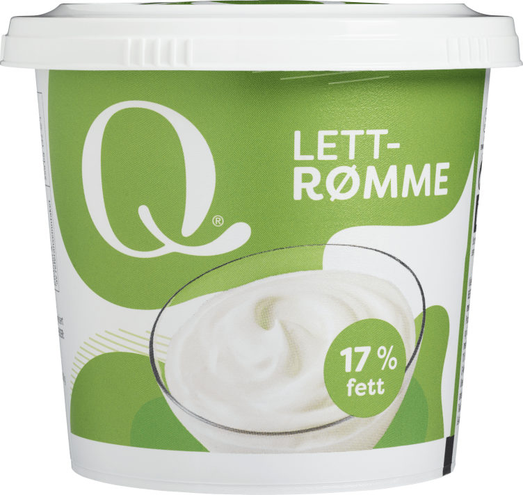 Lettrømme 17% 300g Q
