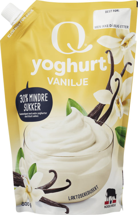 Yoghurt Vanilje 800g Q