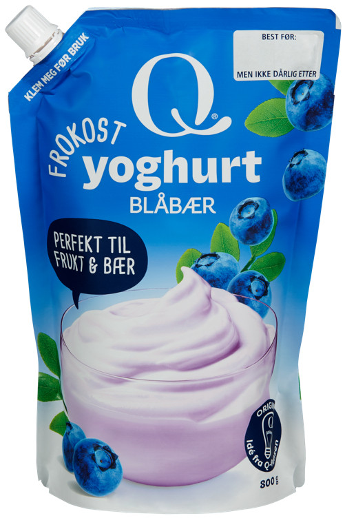 Frokostyoghurt Blåbær 800g Q