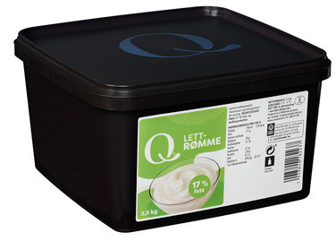 Q Lettrømme 2,5kg Q