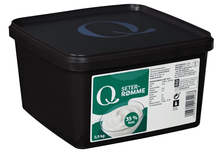 Seterrømme 35% 2,5kg Q
