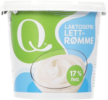 Q Lettrømme Laktosefri 300g