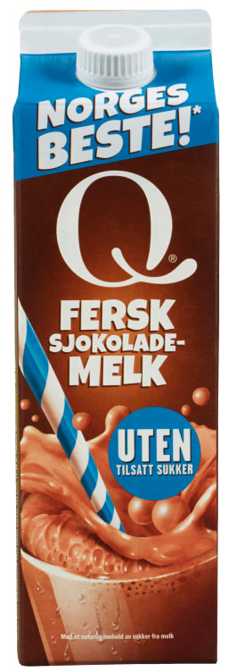 Sjokolademelk u/Sukker 1l Q