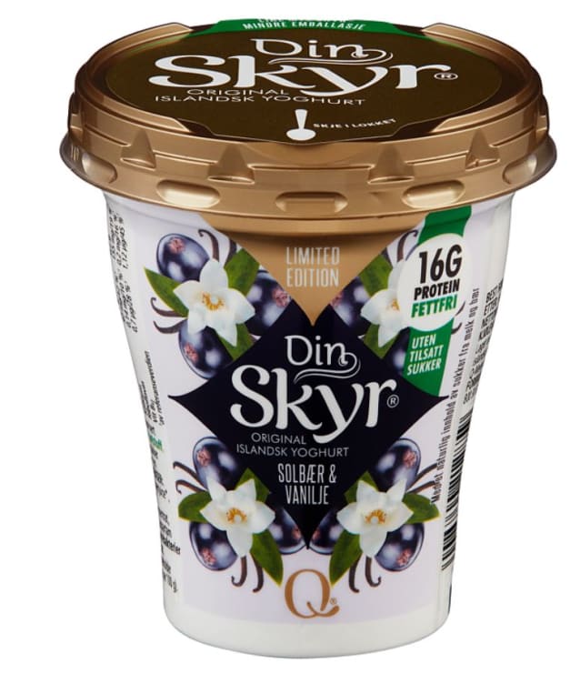 Skyr Solbær&Vanilje 160g Q