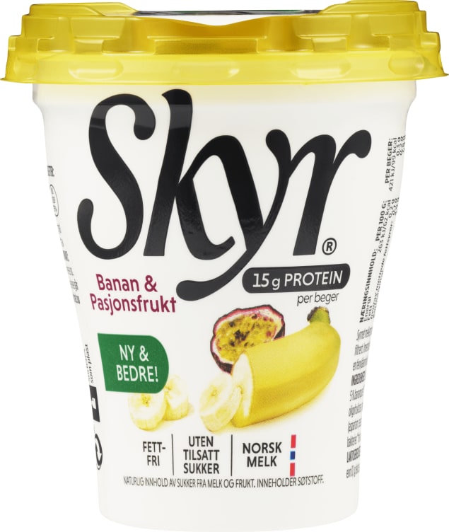 Skyr Banan&Pasjonsfrukt 160g Q