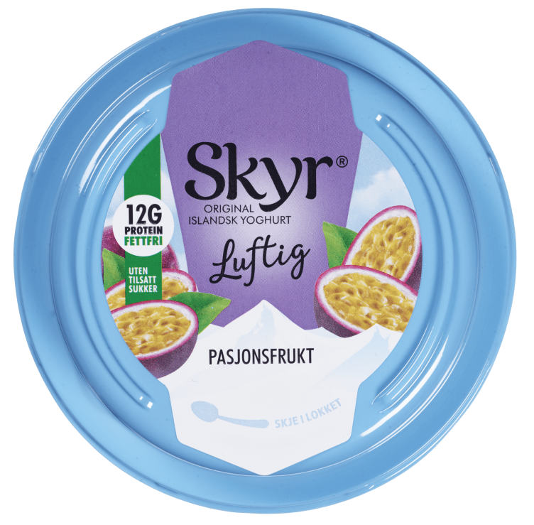 Skyr Luftig Pasjonsfrukt 130g Q