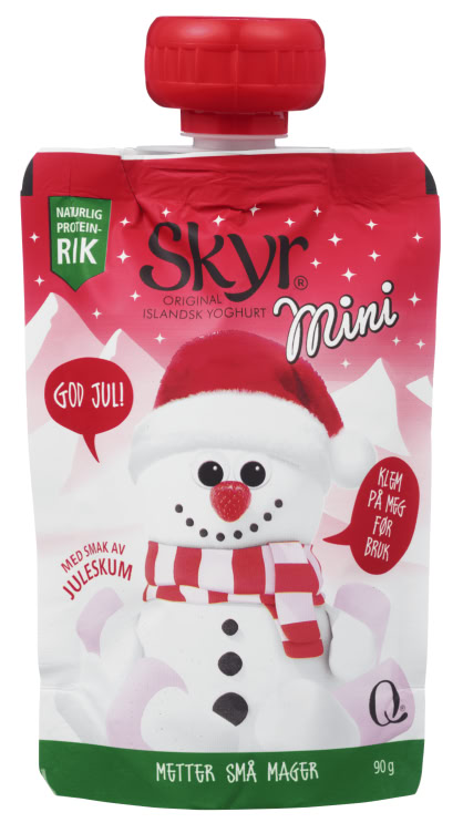 Skyr Mini Juleskum 90g Q