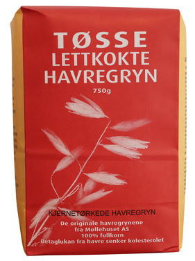 Havregryn Lettkokte Tøsse