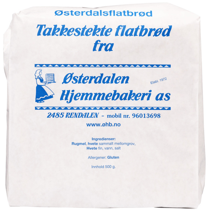 Østerdalsflatbrød 500g