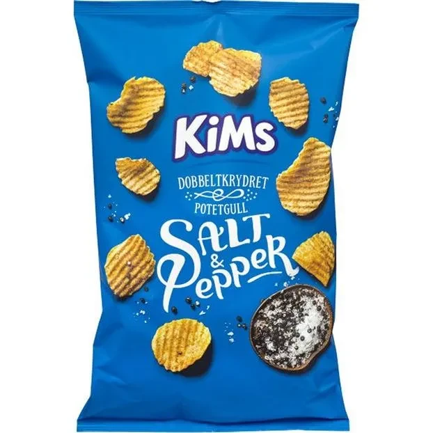 Potetgull Salt&Pepper 250g