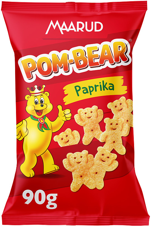 Pombear Paprika 90g Maarud