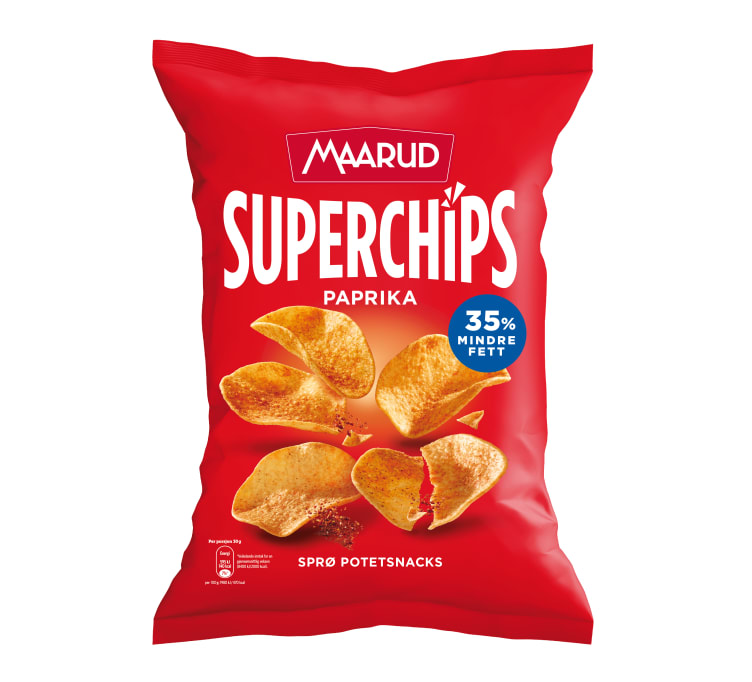 Superchips Paprika 140g Maarud