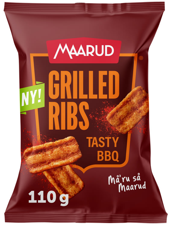 Grilled Ribs Tasty Bbq 110g Maarud